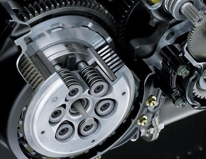 A cross section of a clutch